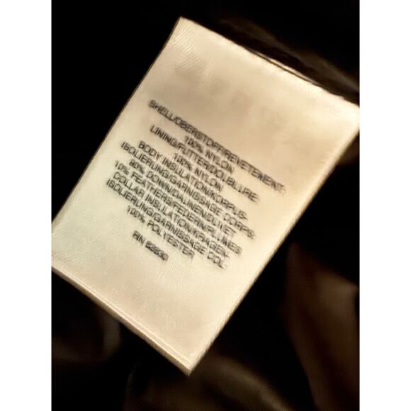 Land's End Black Quilted Puffer Packable Down Jacket Coat Winter Kids L Women S - Picture 6 of 9